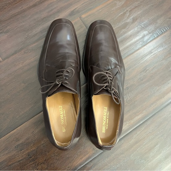 Bruno Magli Ranuncolo Mens lace up leather  dress shoes size 10 M - Picture 3 of 8